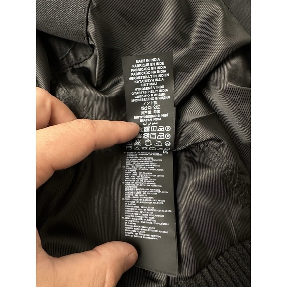 Womens G Star Raw Zip Jacket Black Lightweight Bomber, Size XL - Picture 7 of 10